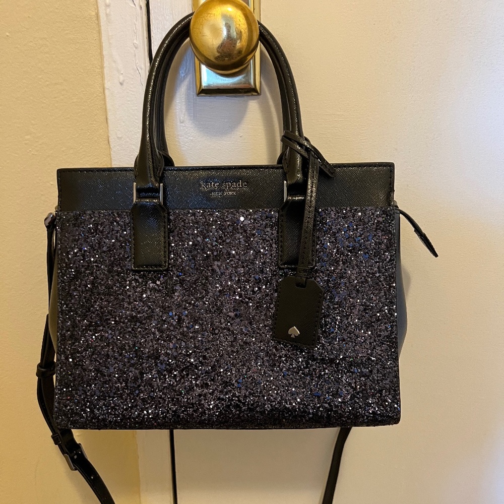 Cameron Glitter Medium Satchel